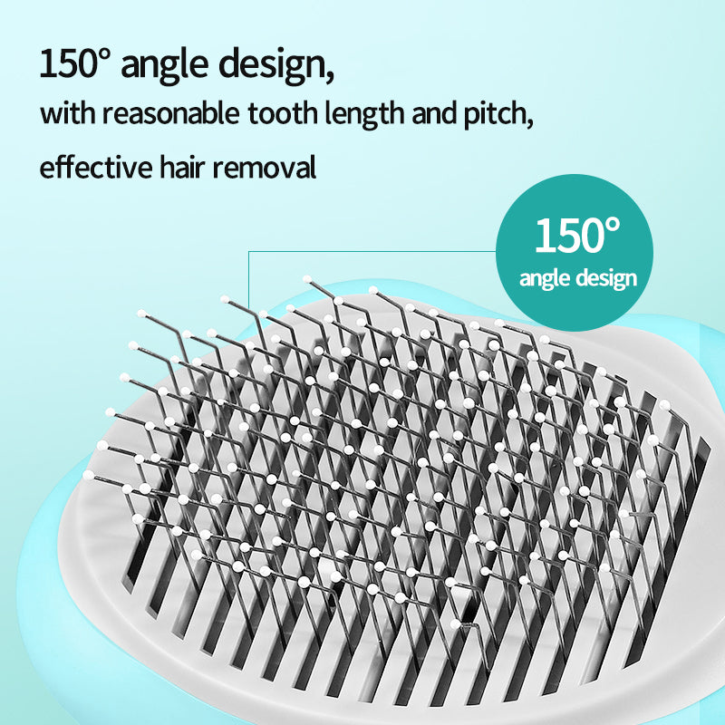 Self-Cleaning Pet Grooming Brush – Removes Loose Hair & Reduces Shedding Instantly