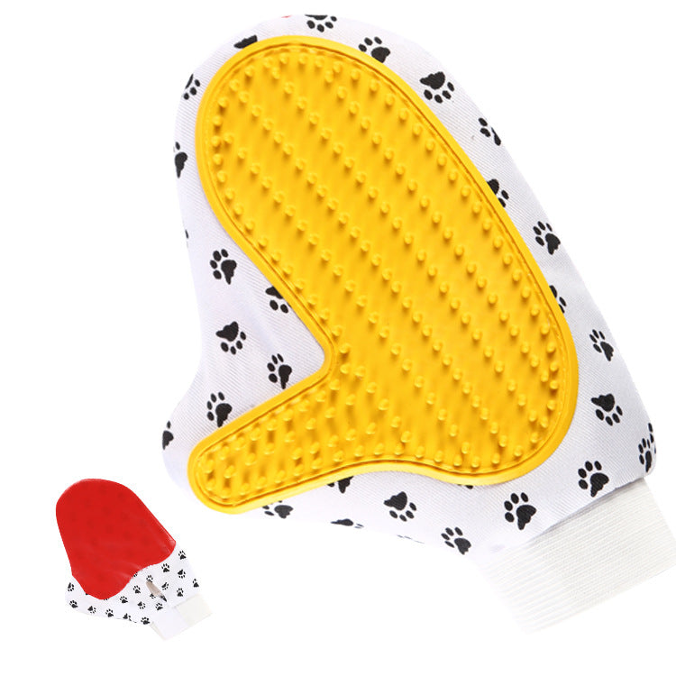 Pet Grooming Glove – Gentle Deshedding & Bath Brush for Cats & Dogs